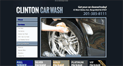 Desktop Screenshot of clintoncarwashnj.com